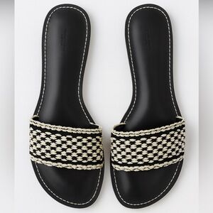 RAG & BONE. Melrose Crochet Flat sandals.  Sz 9.5 — NWOT. UNWORN. Retail $195